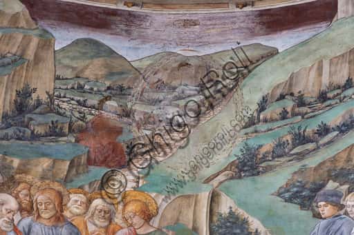 Affresco del Transito di Maria di Filippo Lippi nel Duomo di Spoleto