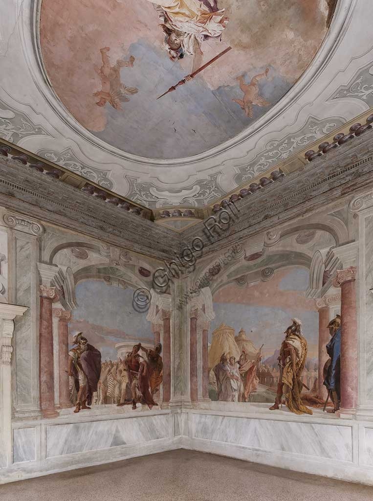 Affreschi di Giambattista Tiepolo raffiguranti l'Iliade, Villa Valmarana ai Nani, Vicenza