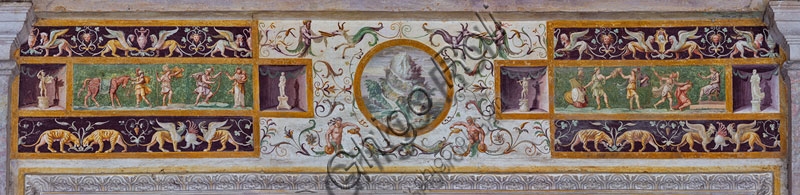 Mount Olympus Endeavour fresco, Loggia of the Secret Garden, Palazzo Te Mantua