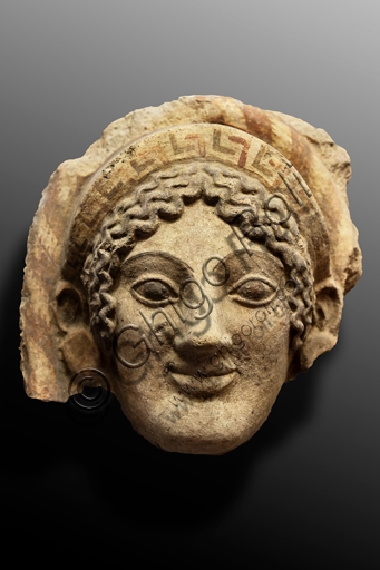 Antefissa in terracotta etrusca dell'area sacra di Cannicella, Museo Claudio Faina, Orvieto