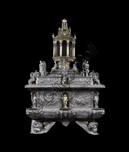 Arca processionale d'argento dorato del Corpus Domini, Museo del Tesoro della Cattedrale di San Lorenzo a Genova