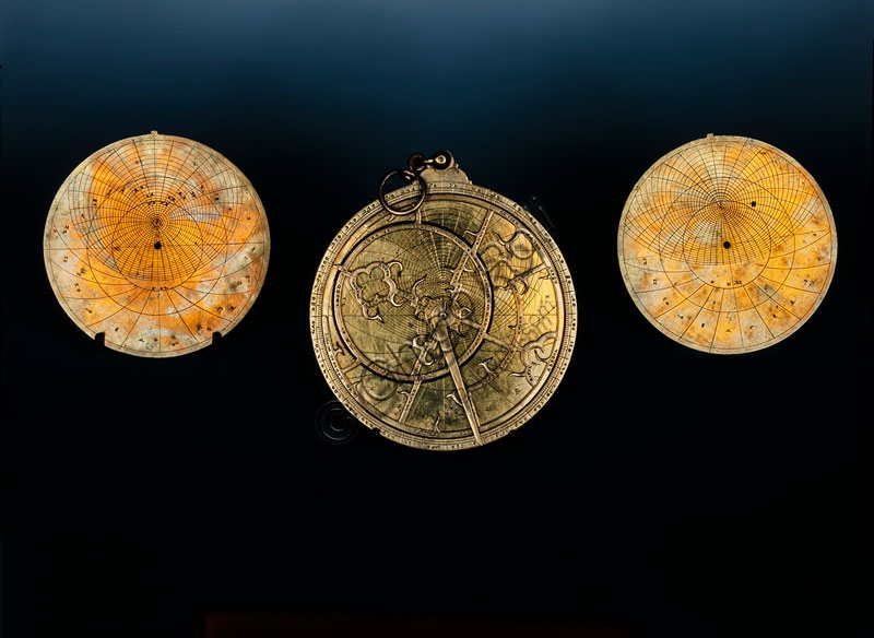 Latin Planisphere Astrolabe, 14th century, Civic Collections of Applied Art, Sforza Castle Milan