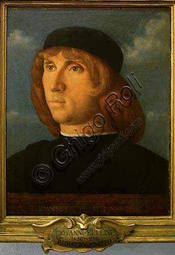 Autoritratto dipinto di Giovanni Bellini conservato ai Musei Capitolini di Roma
