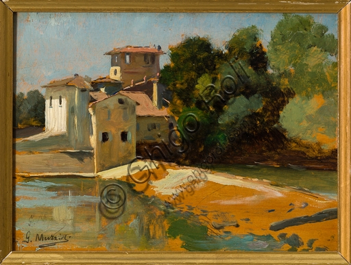 Dipinto olio su tavola di S. Andrea a Rovezzano (Firenze) di Giovanni Muzzioli