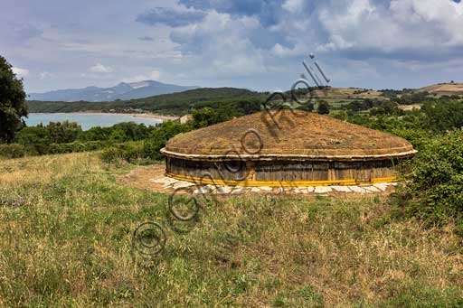 Panorama del Golfo di Baratti con vista sul Parco Archeologico di Populonia e la Necropoli di San Cerbone