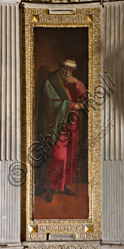 Fresco of Saint Joachim painted by Luca Cambiaso in 1575, St. Lawrence Cathedral, Genoa