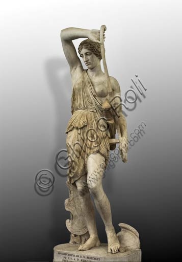 Scultura dell'Amazzone Ferita, statua in marmo ai Musei Capitolini di Roma, opera attribuita a Fidia