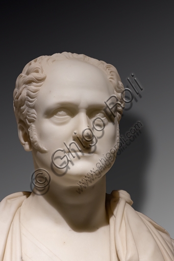 Statua in marmo di Alessandro I, scultura neoclassica di Bertel Thorvaldsen del 1820