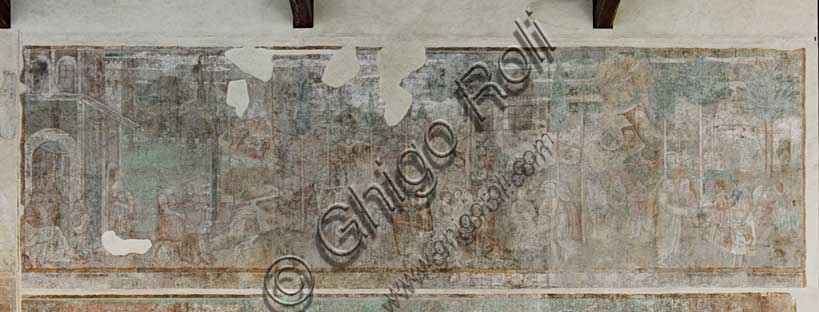 Affresco Sogno e nozze di Giacobbe di Benozzo Gozzoli nel Camposanto Monumentale di Pisa, 1473-75