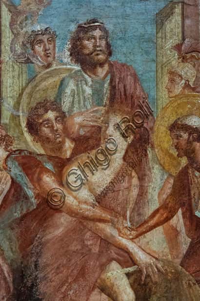 Achille a Sciro: Affresco della Casa di Achille a Pompei