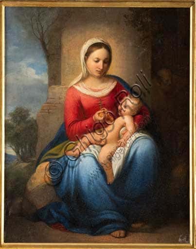 Madonna and Infant Jesus by Adeodato Malatesta (1806-1891)