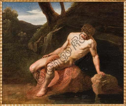 Adeodato Malatesta's 'Narcissus': Oil Painting Analysis