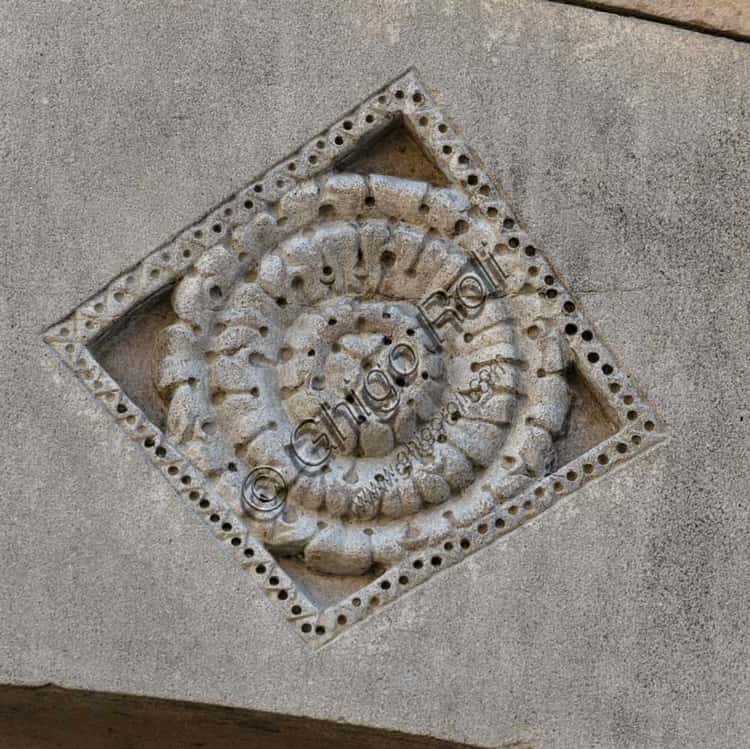 Allegory of Faith by Antelami at Fidenza Cathedral