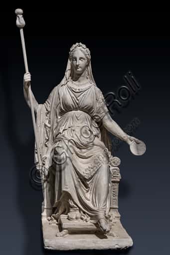 Sculpture 'Marie Louise of Hapsburg as Concordia' by Antonio Canova