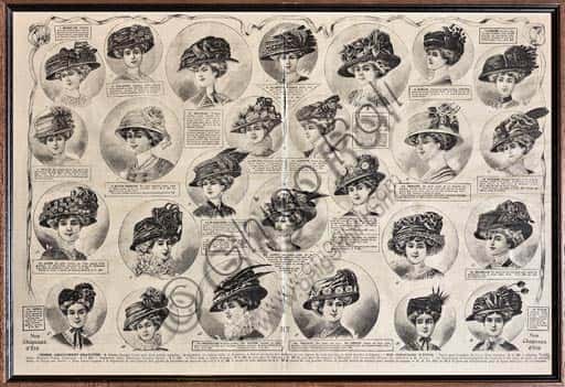Article on Early 20th Century Hats from a Historical Newspaper
