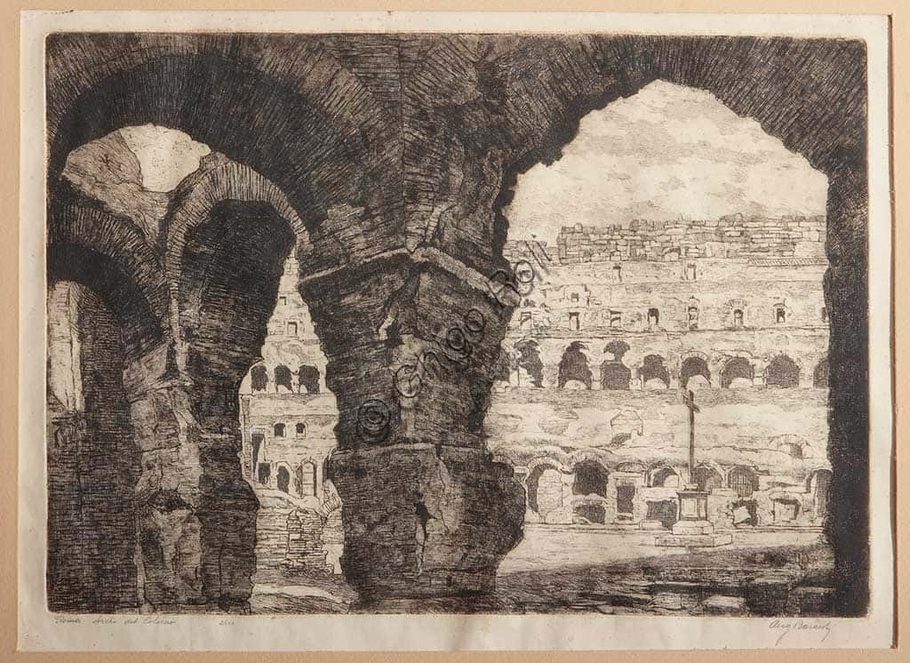 Arte Italiana: Augusto Baracchi e la Veduta del Colosseo