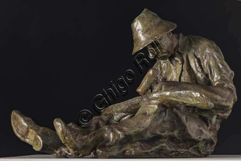 The Automaton by Giuseppe Graziosi: 20th Century Bronze Sculpture