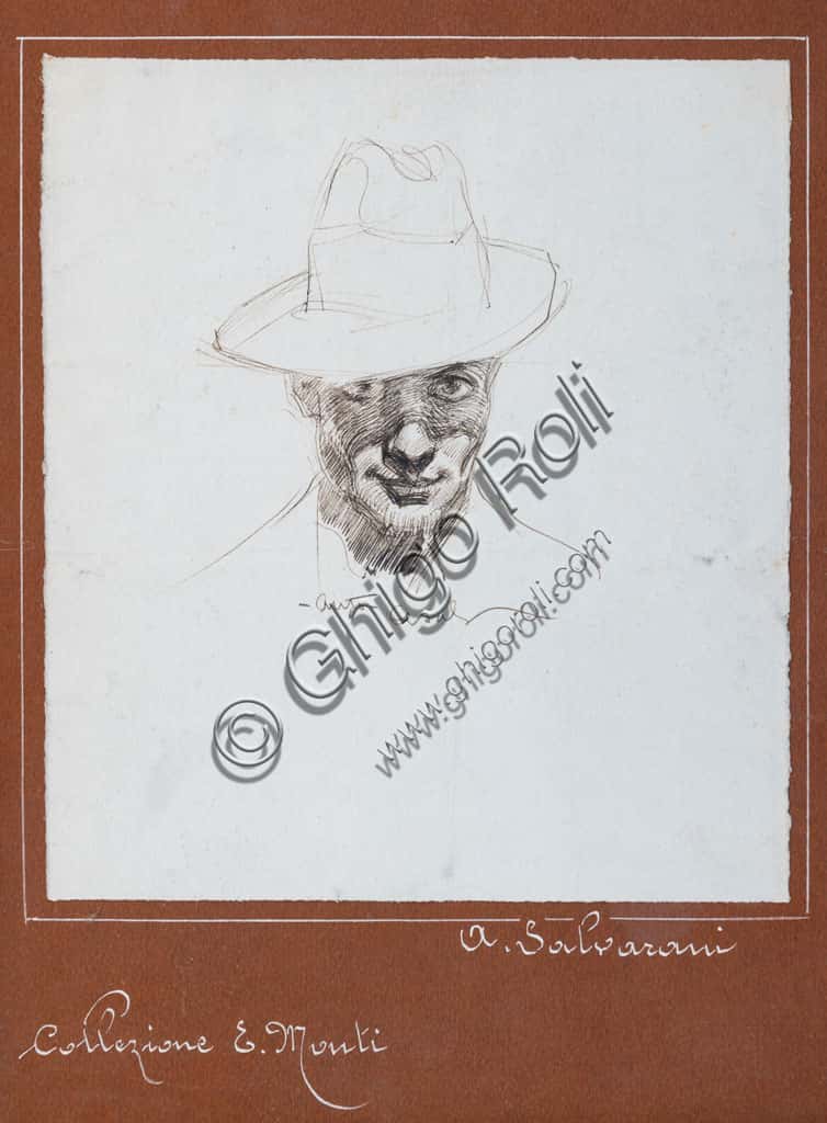 Self-Portrait by Arcangelo Salvarani: Analysis of the Indian Ink Drawing