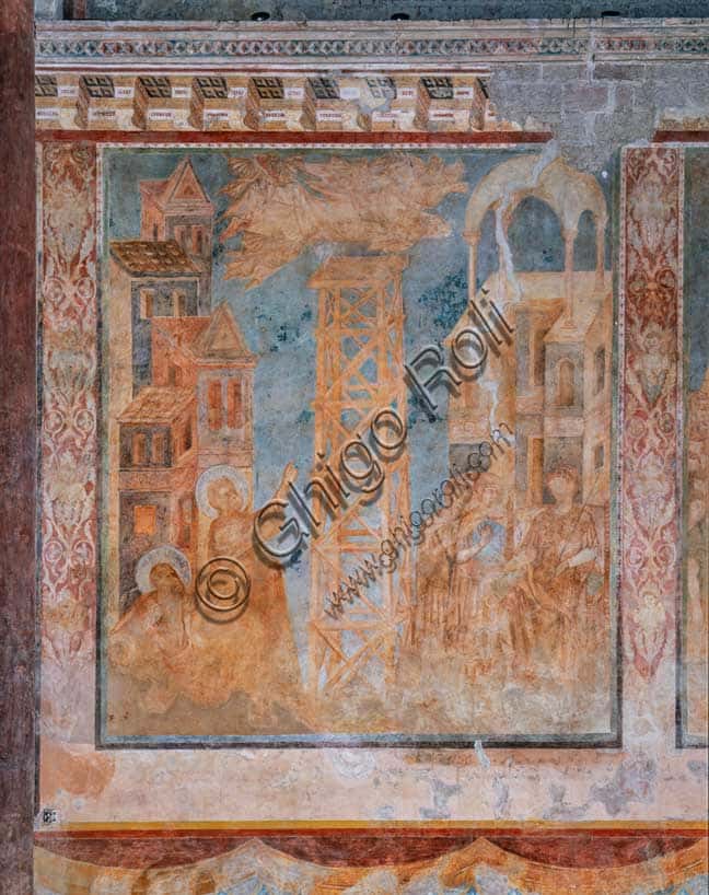 Cimabue's Fresco: The Fall of Simon Magus in the Upper Basilica of Assisi
