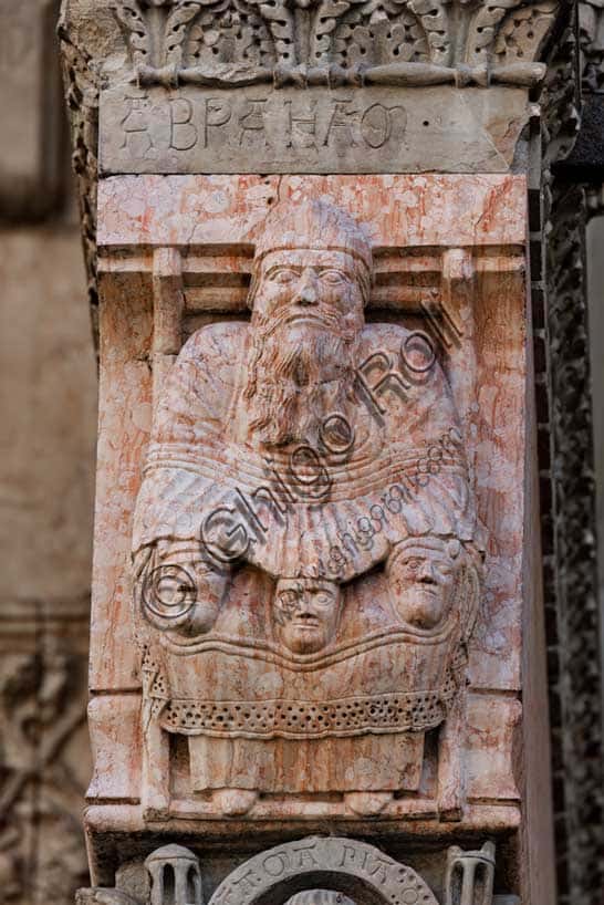 The Abraham Capital at Fidenza Cathedral: Sculpture by Antelami
