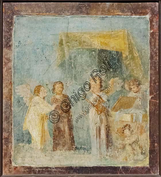 Psychai Concert: Fresco in the House of Marcus Lucretius in Pompeii