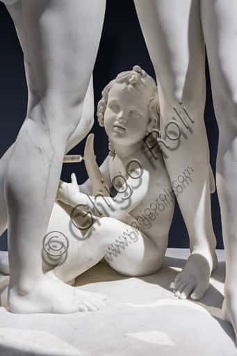 The Graces and Cupid by Thorvaldsen: Neoclassical Marble Sculpture