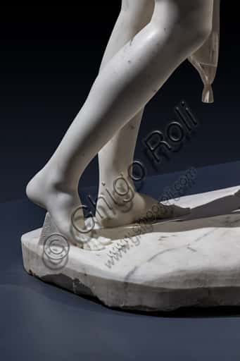 Detail of Legs and Feet in 'The Three Graces' by Canova