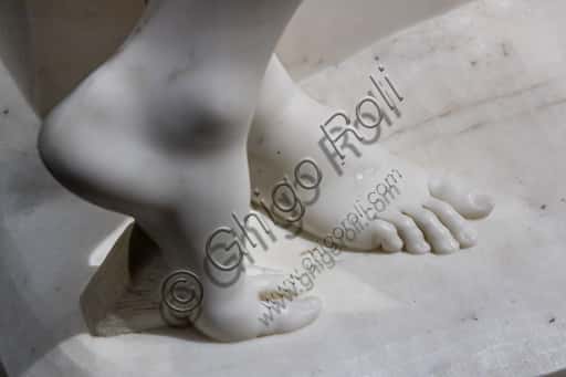 The Three Graces by Antonio Canova: Detail Study of the Feet