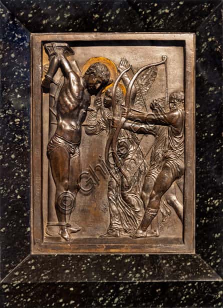 Martyrdom of St. Sebastian by Donatello: Gilded Bronze of the Renaissance