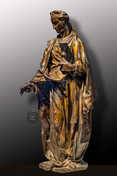 Faith by Donatello: Gilded Bronze Masterpiece of the Renaissance