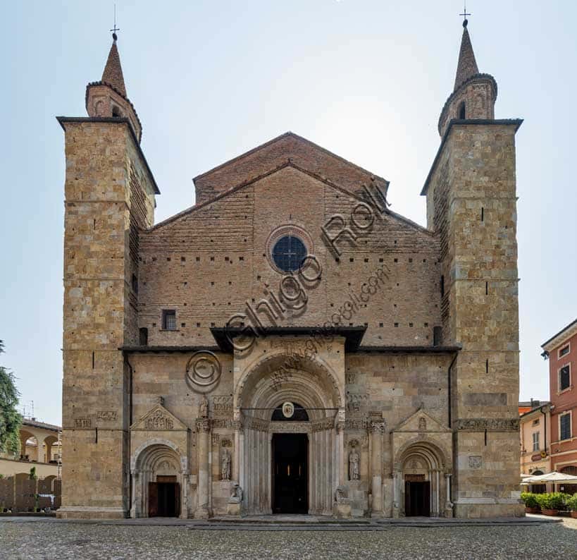Facciata del Duomo di Fidenza (Cattedrale di San Donnino): Architettura e Storia