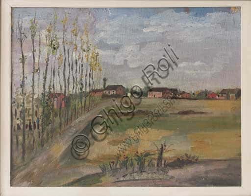 Filippo De Pisis: Campagna ferrarese (1919) - Analisi del dipinto moderno