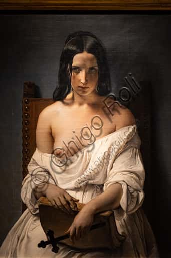 Francesco Hayez: "Meditation" - Analysis of the 1838 Oil Painting