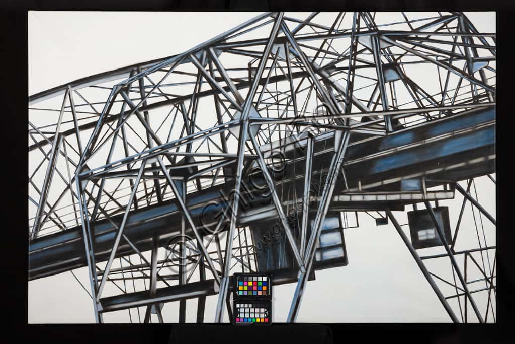 G.R.U. 54 by Andrea Chiesi: Oil Painting on Canvas Analysis