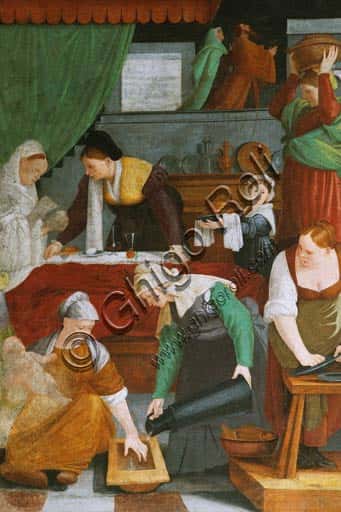 Gaudenzio Ferrari Fresco: The Nativity of Mary in Vercelli