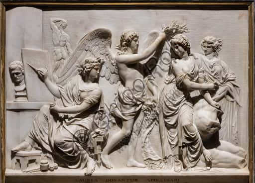 Marble Sculpture 'Genius of Liberality' by Giacomo De Maria (1788-89)