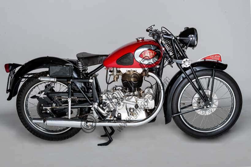 1947 Gilera Saturno Sport: A Restored Vintage Motorcycle