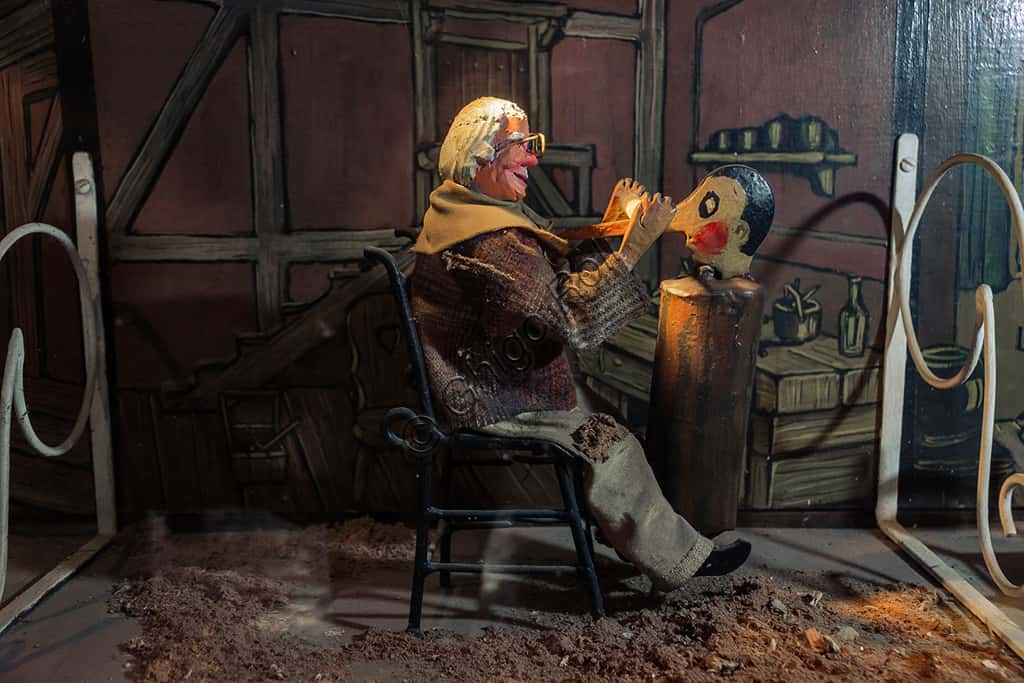 The Mechanical Theatre of Geppetto and Pinocchio at Pinocchio Park
