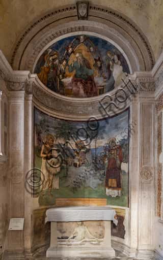 Affreschi del Pinturicchio nella Cappella Eroli del Duomo di Spoleto