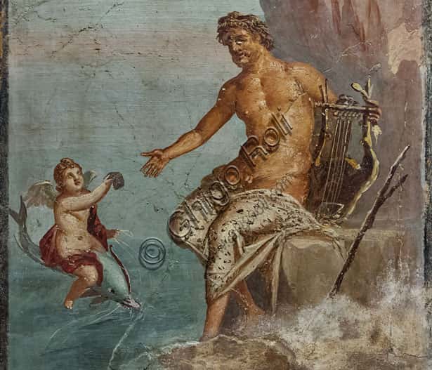 Polyphemus at Herculaneum: 1st Century AD Fresco in IV Style