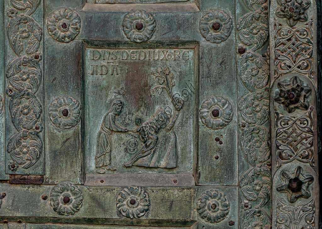 Bonanno Pisano's Bronze Door: The Creation of Eve at Monreale Cathedral