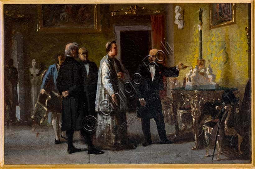 'Scene' by Prospero Piatti: Analysis of a 19th Century Nativity Painting