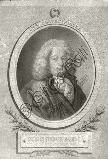 Ritratto di Georg Friedrich Händel: Litografia e Stampa d'Arte