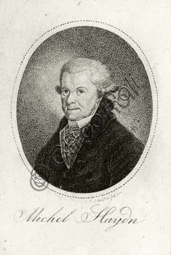 Ritratto di Johann Michael Haydn: Analisi dell'Incisione e Stile