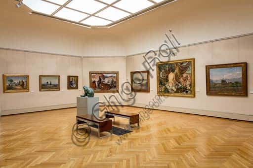 The Gallery Room: Art Collection at Ricci Oddi Museum, Piacenza