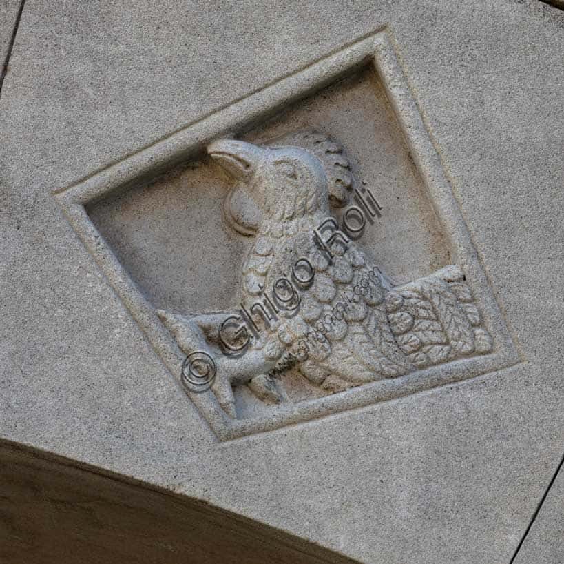 Scultura della Speranza di Benedetto Antelami nel Duomo di Fidenza