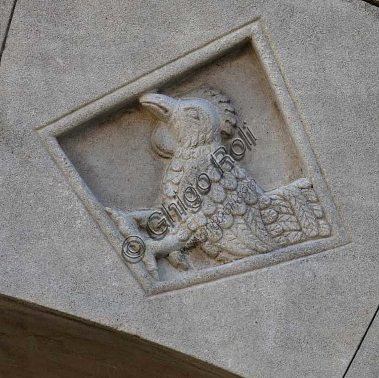 Sculpture of Hope by Benedetto Antelami at Fidenza Cathedral
