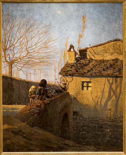 Piagentina: Il ponte sul torrente Affrico di Telemaco Signorini, 1861-62