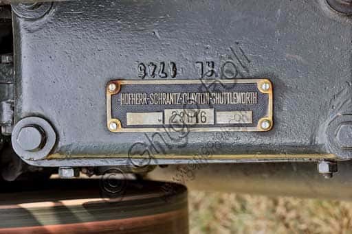 HSCS K44-48 Vintage Tractor: Detail of the 2-Stroke Diesel Engine
