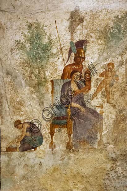 Venus and Mars in the House of the Punished Love in Pompeii